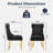 Pamela 22.8'' H Tufted Velvet Upholstered Side Chair-1632439328-1632439342