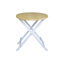 No Assembly Required 100% Solid Wood Round Folding Table
