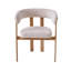 Linen Blend Upholstered Upholstered Back Armchair-129515906-129515908-129515911-129515913