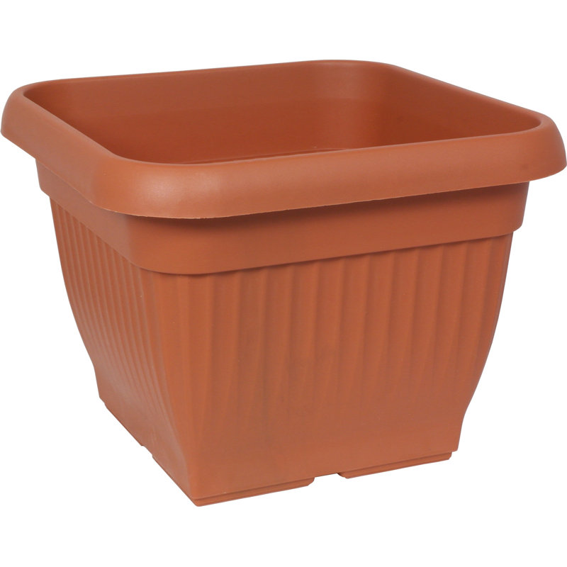 Pot Planter, 22cm H x 28cm W x 28cm D, Terra