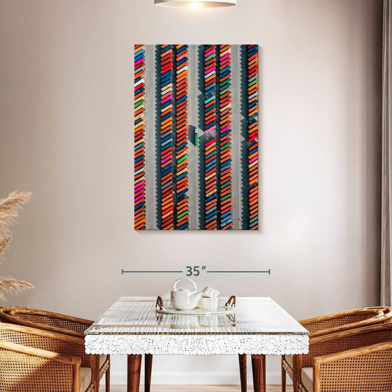 Georgia Container Yard, 45" H x 30" W