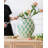 Raza Green/Tan Resin Table Vase-586549929