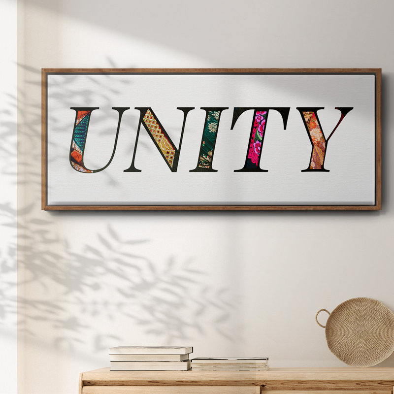 Unity - toile encadrée, H 8 po x l 20 po