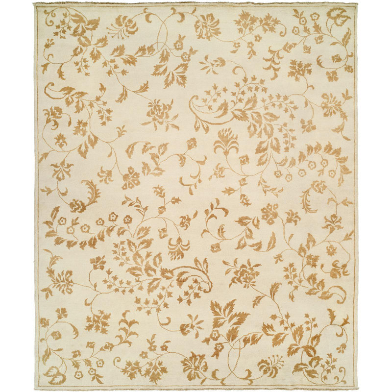 Dumka Wool Floral Indoor Rug, Runner 2'6" x 12'