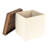 Versatile Boucle Ottoman With Hidden Storage-101973722