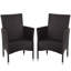 Chaise de patio avec coussins Anaid-1157233546