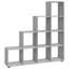 Latitude Run Staircase Bookcase 142 Cm Engineered Wood-894671260-894671259