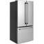 33" Counter Depth French Door 18.6 cu. ft. Smart ENERGY STAR Refrigerator-1850225514