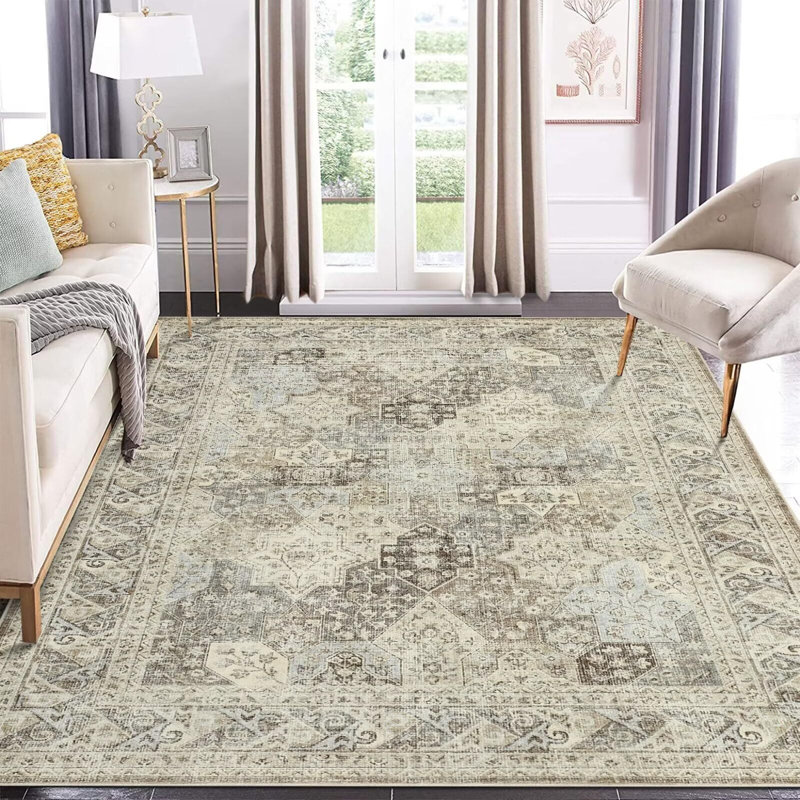 Tapis lavables pour le salon, Rectangle 9 pi x 12 pi