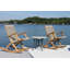 Chaise berçante en bois massif Brayson-1362400733