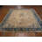 Antique Peking Chinese Allover Floral Ivory 1900s Rug