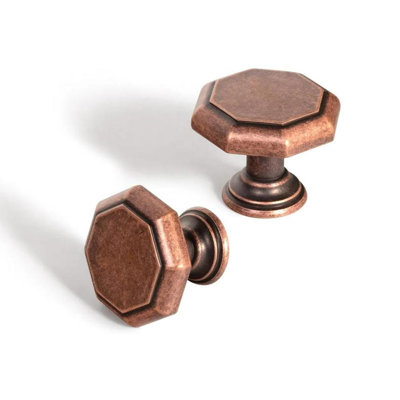 1 3/8" Length Geometric Knob Multipack