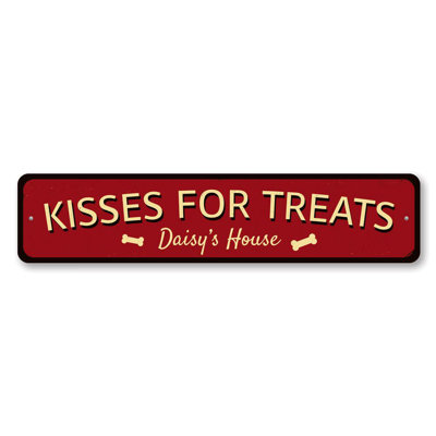 Plaque Kisses For Treats