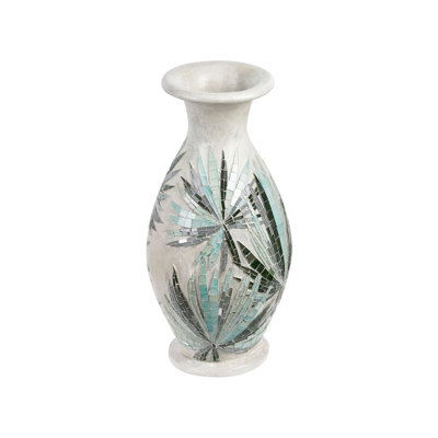Charisa Handmade Terracotta Floor Vase
