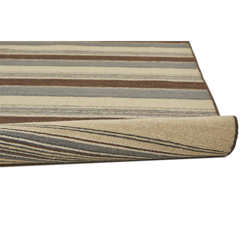Striped Indoor Rug, Rectangle 5' x 8'