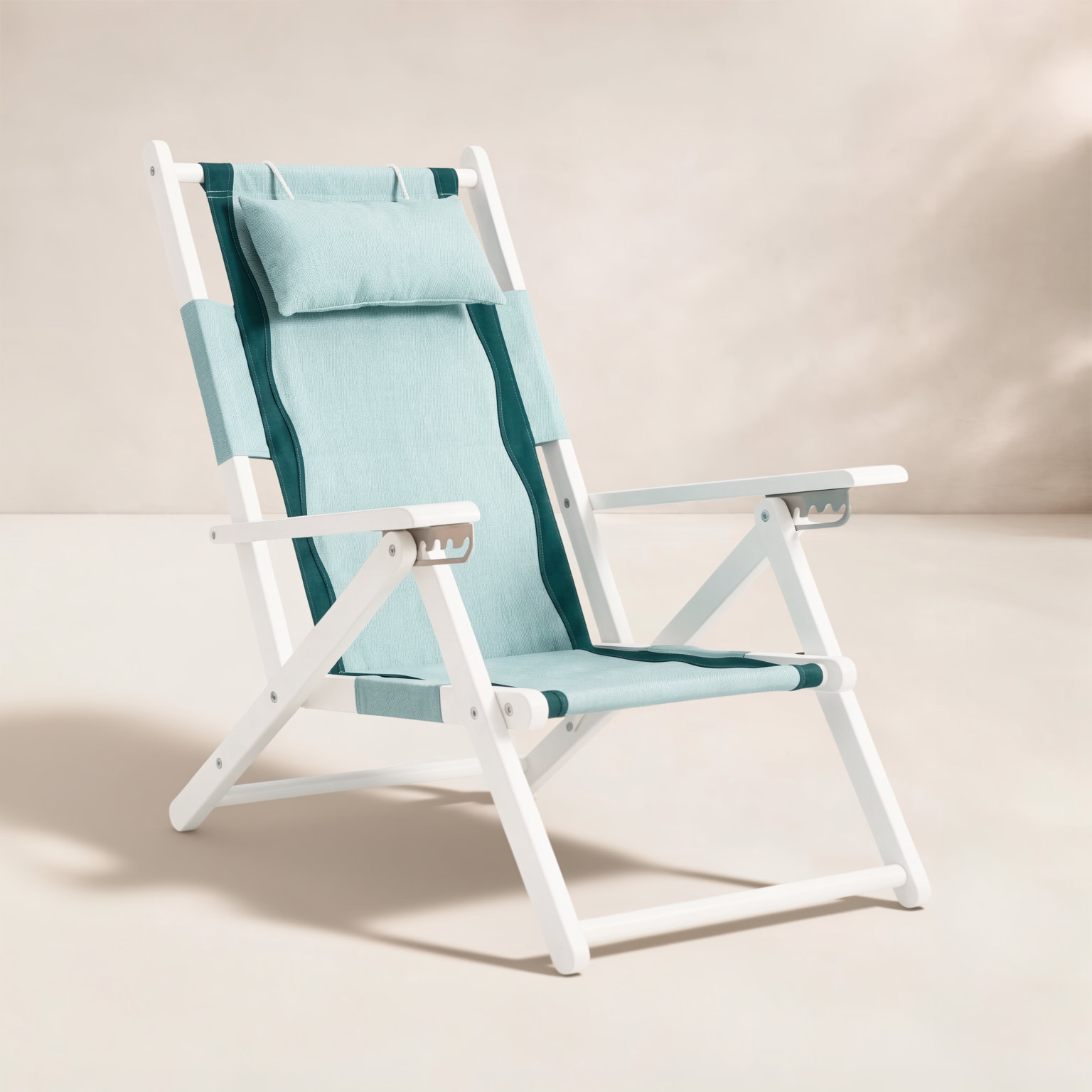 Folding Beach Chair, Green