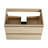 30" Wall-Mounted Bathroom Vanity, 2-Soft Close Drawers-681274156