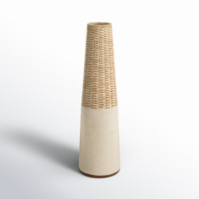 26.4'' Rattan Floor Vase