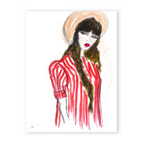 'Monique' Framed Print Wall Art