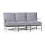 Monaco 74.5" Wide Outdoor Patio Sofa with Cushions-93663393-70040645-70040642