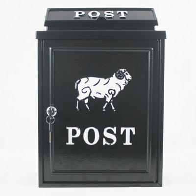 Aadhiran Aluminium Wall Mounted Post Box