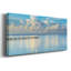 Sunrise Dock - Toile tendue avec châssis - Prêt à accrocher-107360383