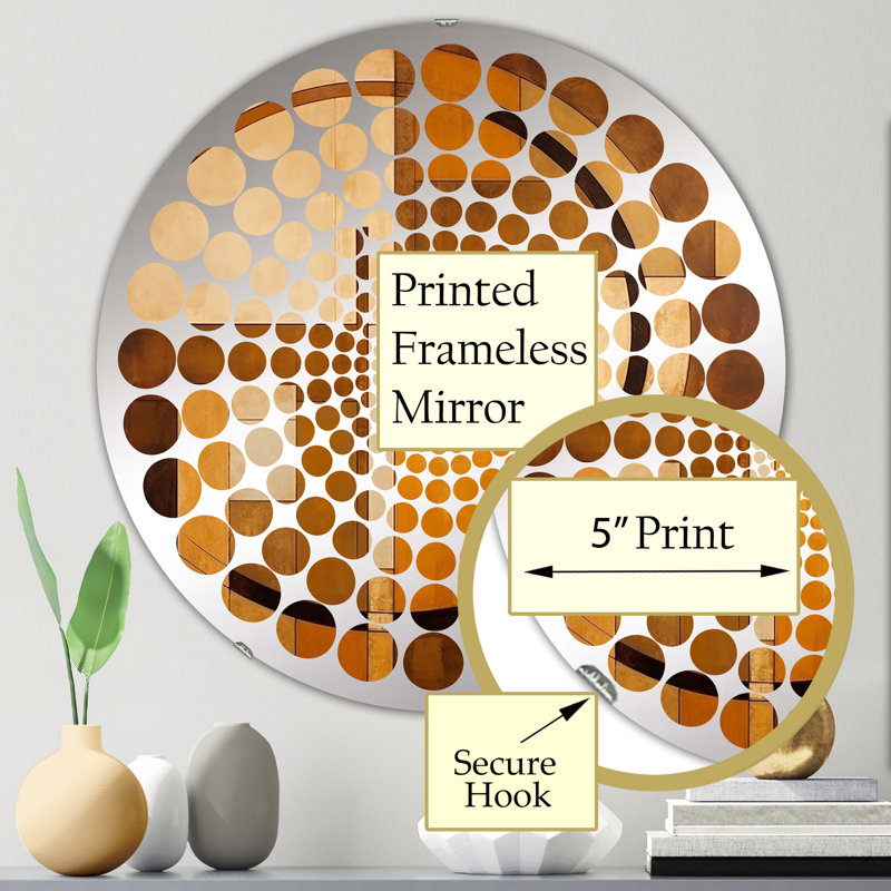 Wigbrecht Circle Mirror, 23.6" x 23.6"