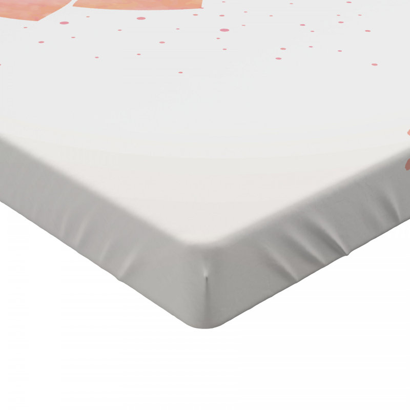 Microfiber Patterned Fitted Sheet, Full/Double Fitted Sheet