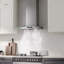 Hotte de cuisine murale 36 po Vikio Pro | 450 pi³ / min | Écran tactile | Acier inoxydable-125126963