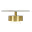 Corinna Single Light Stone Dimmable LED Flush Mounted Sconce-178368934
