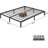 10 Inch Queen Bed Frame Without Headboard No Box Springs Needed Low-Profile Metal Platform Bed Frame Supporting Mattress Foundation 800 Lbs Load Capacity/Easy to Assemble/Noiseless/Black-504915612-504915601