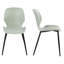 Westhope 5-Piece Dining Set, Square Table & Four Plastic Chairs-2023820394-2023820393