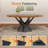 Kruna Metal Dining Table Base-1652691908