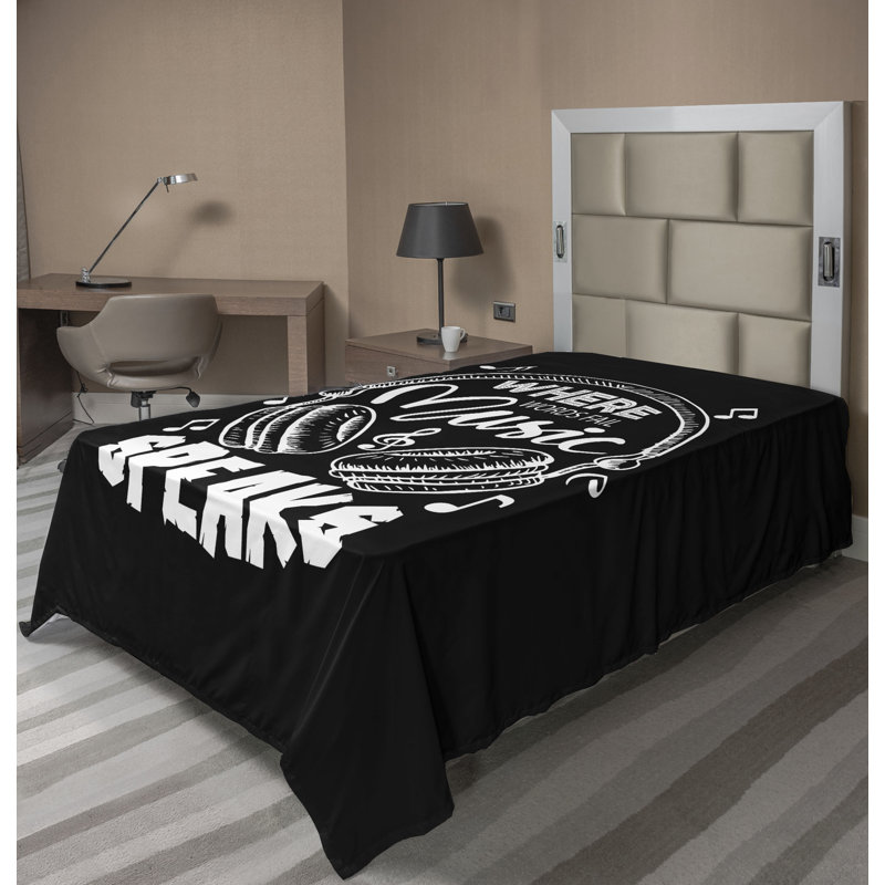 Drap plat Ambesonne, Drap plat pour lit simple