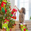 Ensemble de 4 chaussettes de Noël, bas de Noël 18 pouces, décorations de Noël pour fêtes de famille
