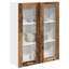 Vidaxl Hanging Cabinet With Storage Riga Artisan Oak 60 X 31 X 100 Cm-121217666-121217661
