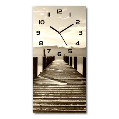 Jadave Glass Wall Clock