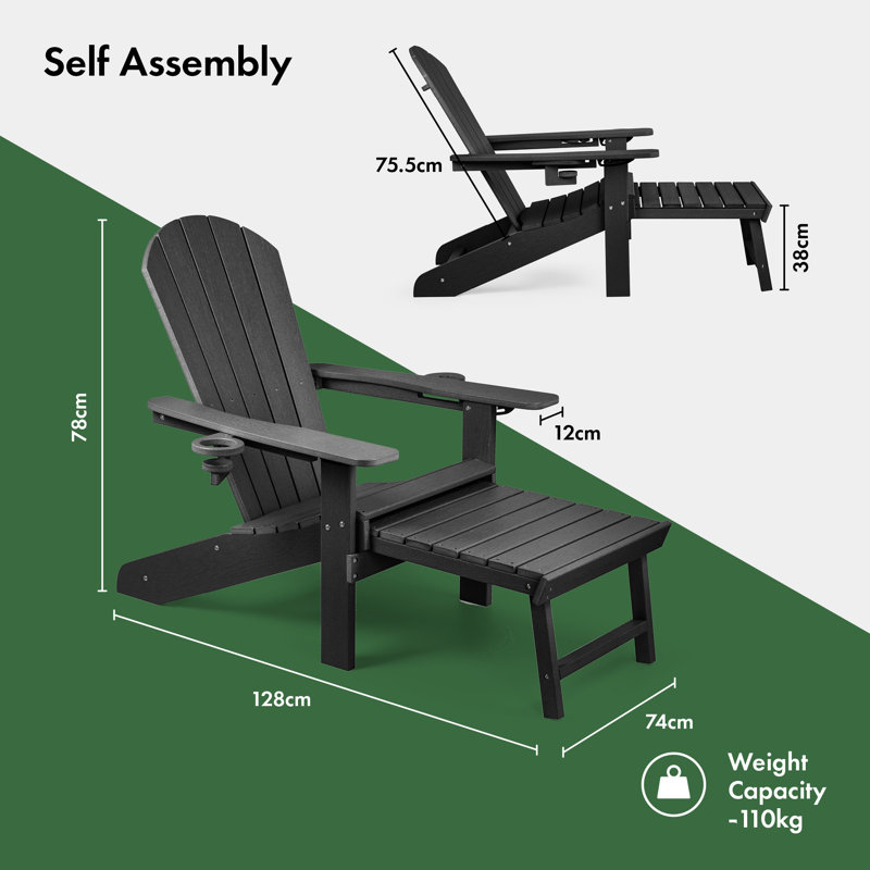 Westport Outdoor Adirondack Chair