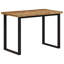 Declue Rectangular Metal Outdoor Dining Table , 110cm cm W 55cm cm D