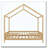 Floor Bed with Canopy, Twin Bed Frame-49580357-49118646