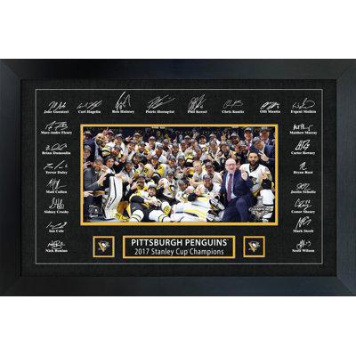 Cadre de la Coupe Stanley des Penguins de Pittsburgh 2017