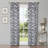 Finklea 100% Polyester Floral Room Darkening Grommet Curtain Panels-567929251-567929264
