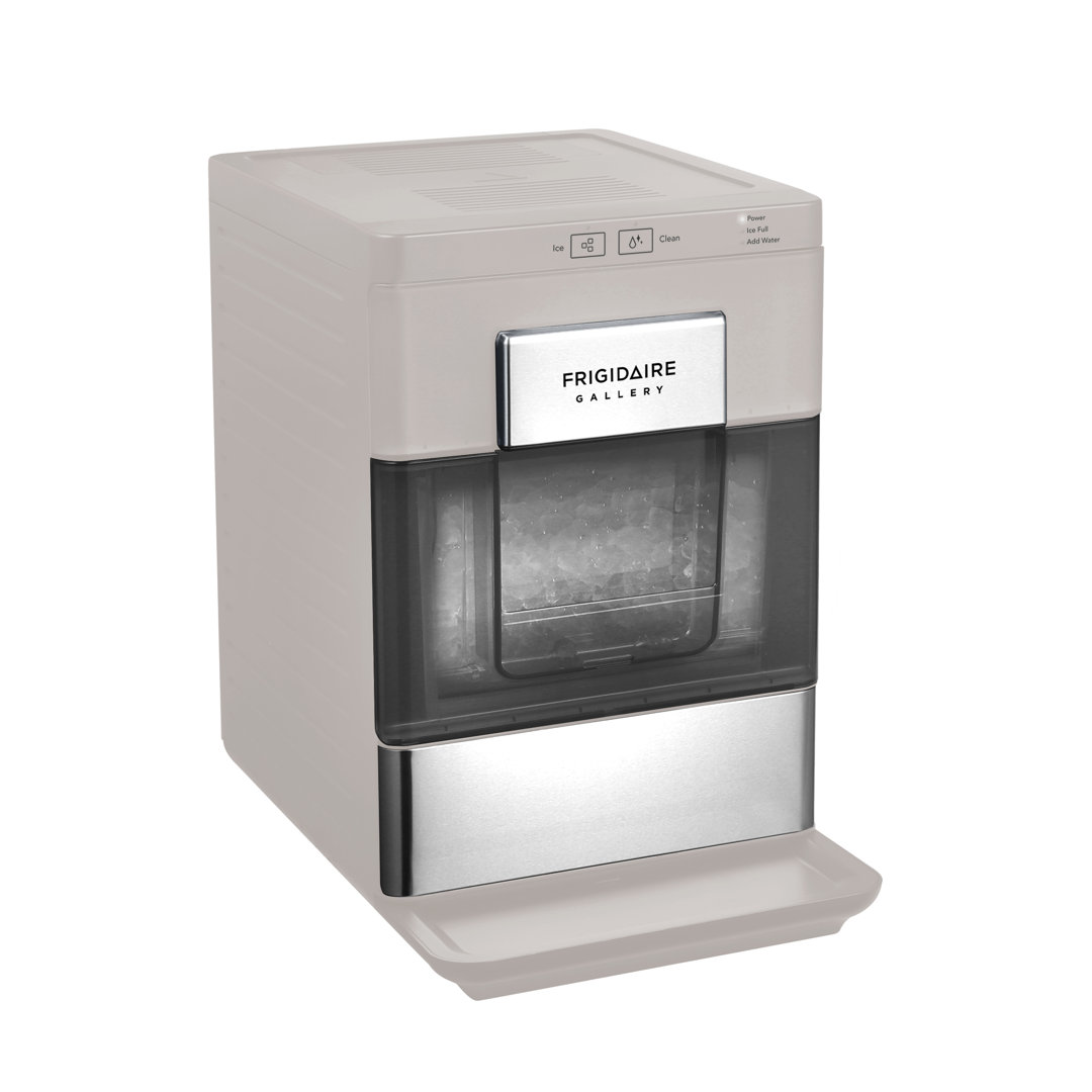 Frigidaire Gallery, 33 Lbs. Countertop Ice Maker, Stainless Steel Accents, Nugget Shaped Ice Frigidaire 