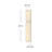 Alune Aluminum LED Flush Mounted Sconce