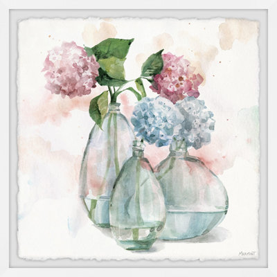 Cadre photo "chrysanthèmes" "par marmont hill, impression sur papier