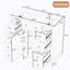 Base de meuble-lavabo simple 35,60 po seulement-101473981