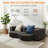 Kuebler Vegan Leather Convertible Sofa (Pillow Not Included)-67672820-67672821