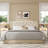 Adjustable Height Upholstered Headboard,Foldable Queen Beige-1208820231-1208820232