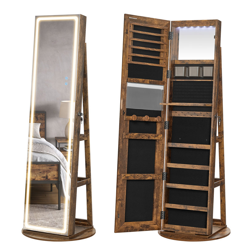 Browdy Freestanding Jewelry Armoire