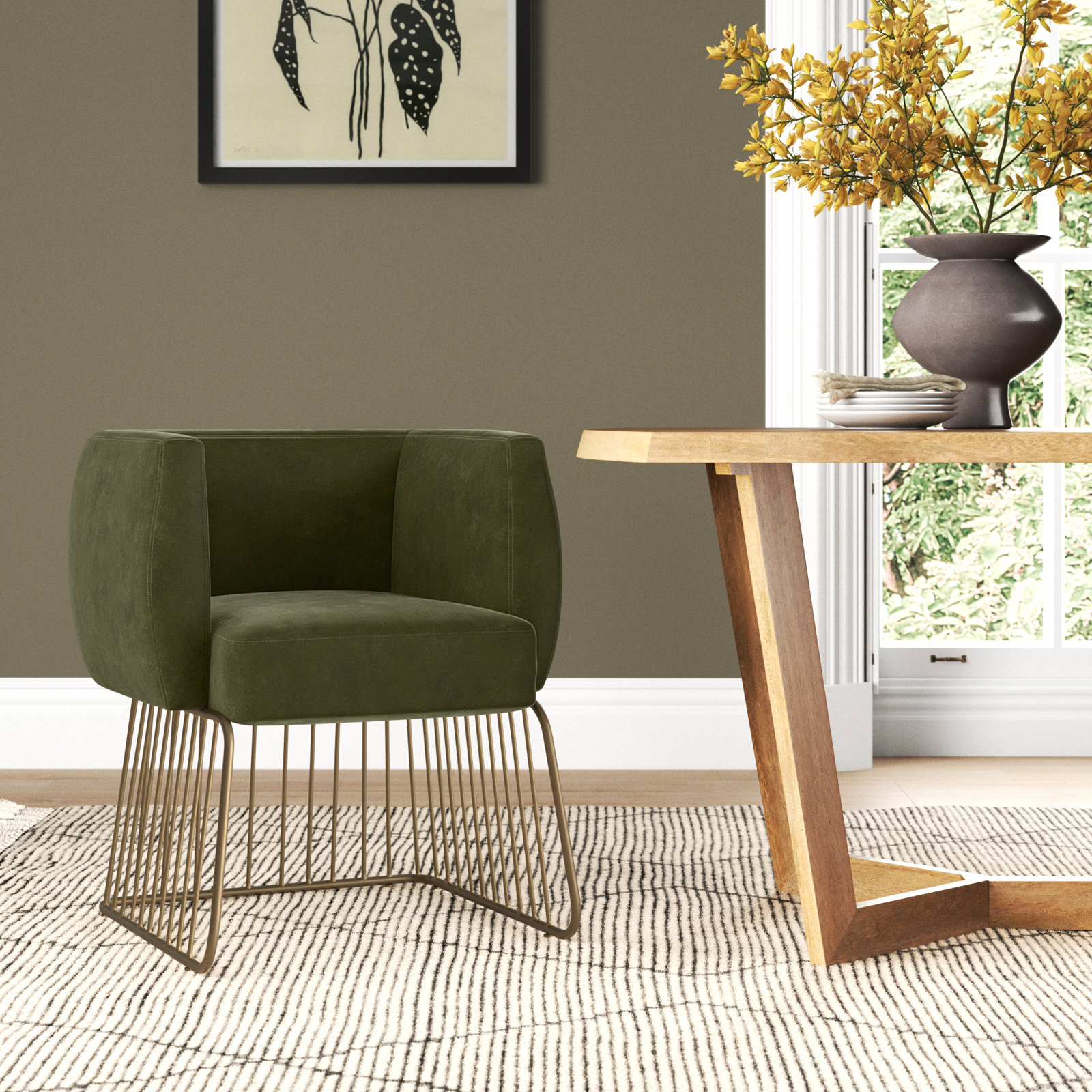 Dory Armchair, Green